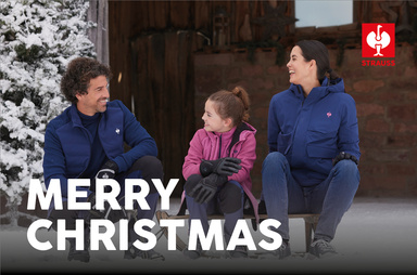 Gutscheinmotiv im Design Merry Christmas 2024
